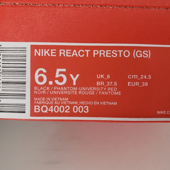Nike React Presto - Picture 8 of 9